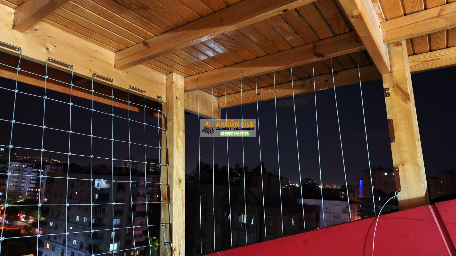   Çelik Balkon Filesi 0552 616 73 27
