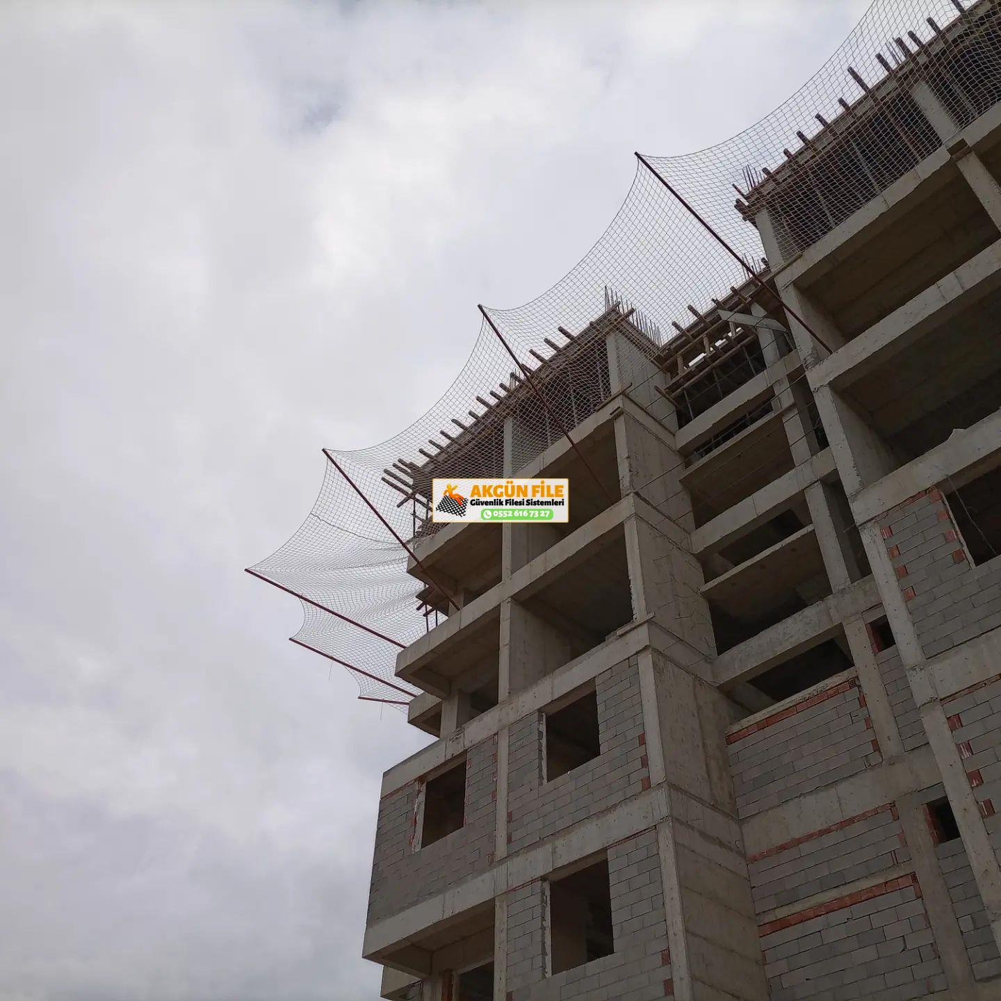   İnşaat Güvenlik Ağı Düşme Durdurma Emniyet Filesi 0552 616 73 27